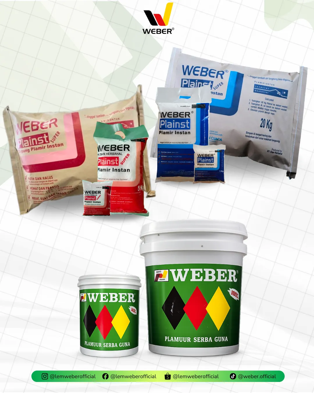 WEBER Plamir Instan Gresik
