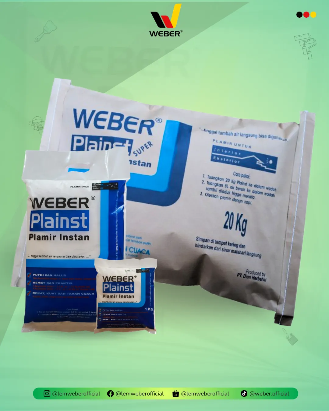 WEBER Plamir Instan Gresik